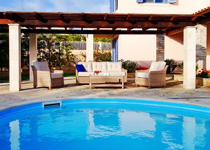 ヴィラ Anemos, Spartia, Kefalonia